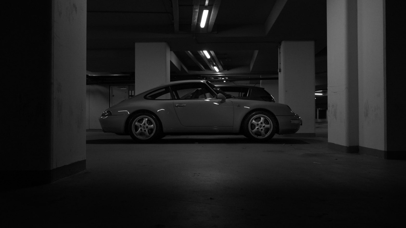 Porsche 993 B&W